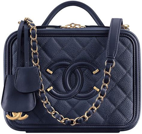 chanel vanity filigree price|Chanel vanity bag 2020.